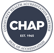 CHAP accreditation seal
