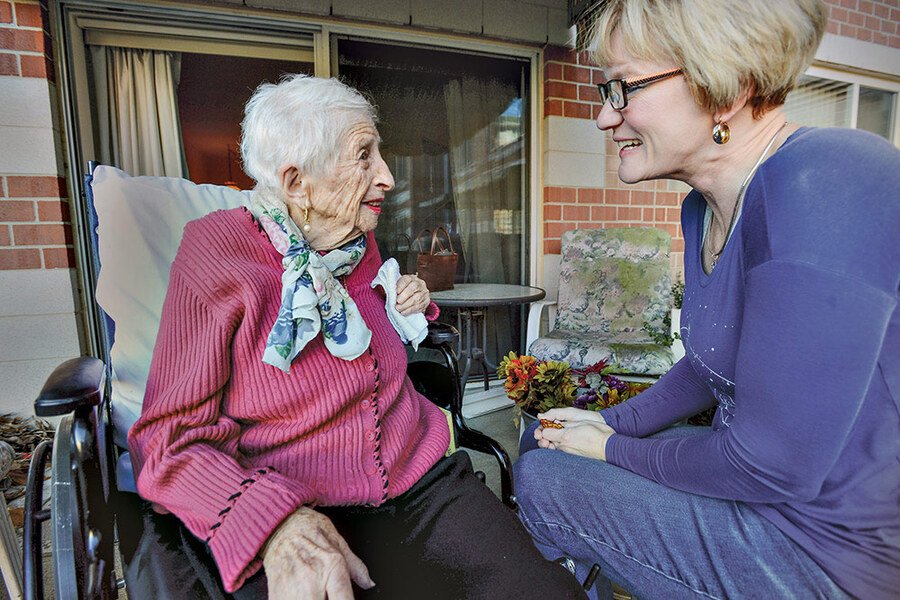 Hospice visit in Kokomo