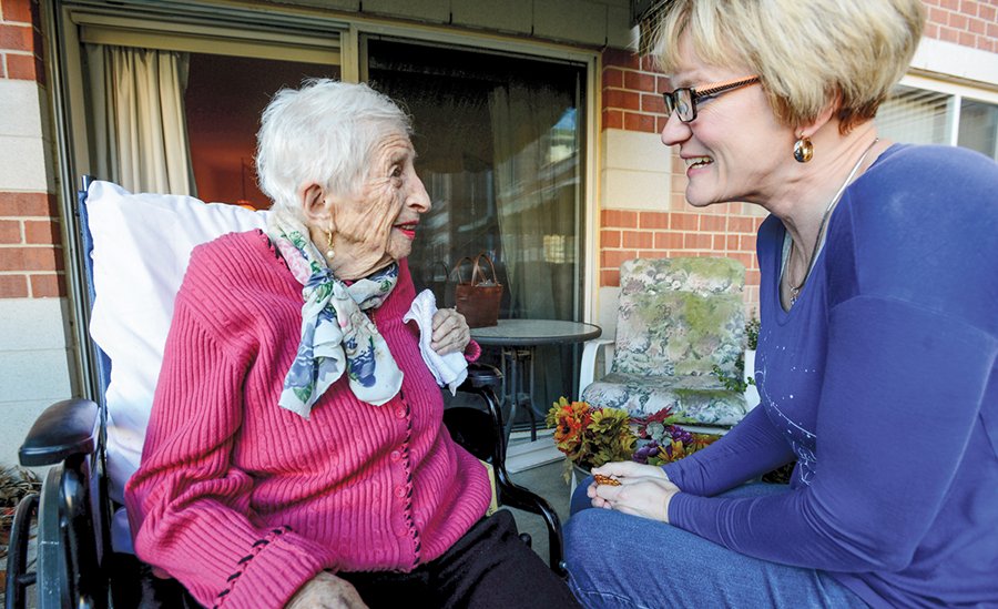 At home Hospice visit in Worchester